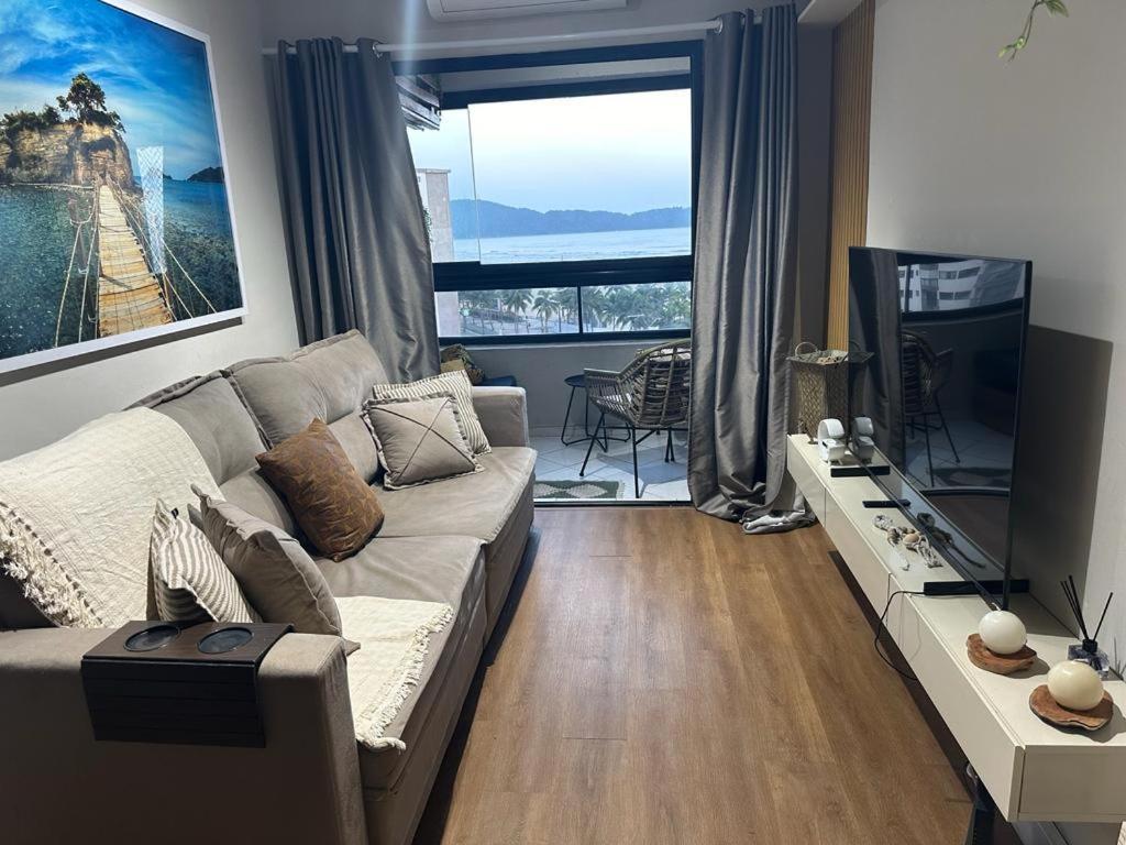 Apto Frente Mar Em Praia Grande Dış mekan fotoğraf